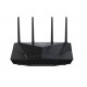 ASUS - ASUS RT-AX5400 router inalámbrico Gigabit Ethernet Doble banda (2,4 GHz / 5 GHz) Negro - 90IG0860-MO3B00\nRT-AX5400